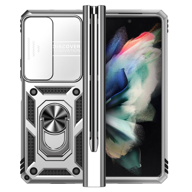 Sliding Camshield Holder Phone Case, For Samsung Galaxy Z Fold4