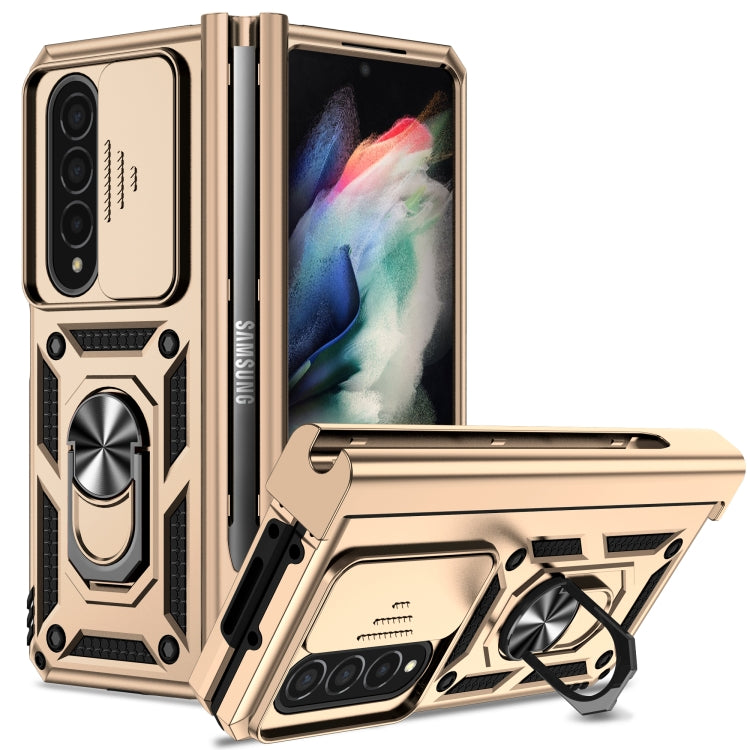 Sliding Camshield Holder Phone Case, For Samsung Galaxy Z Fold4