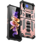 Armor Shockproof TPU + PC Magnetic Protective Phone Case with Holder, For Samsung Galaxy Z Flip4 5G