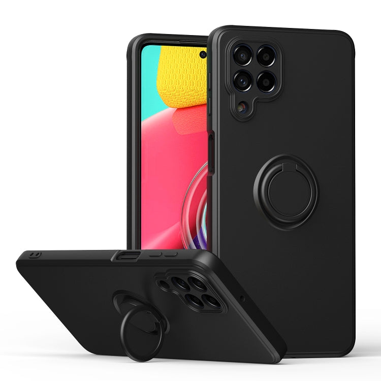 Ring Kickstand Silicone Phone Case, For Honor X8, For Samsung Galaxy M53 5G, For Samsung Galaxy Note20 Ultra, For Xiaomi Poco F4 GT