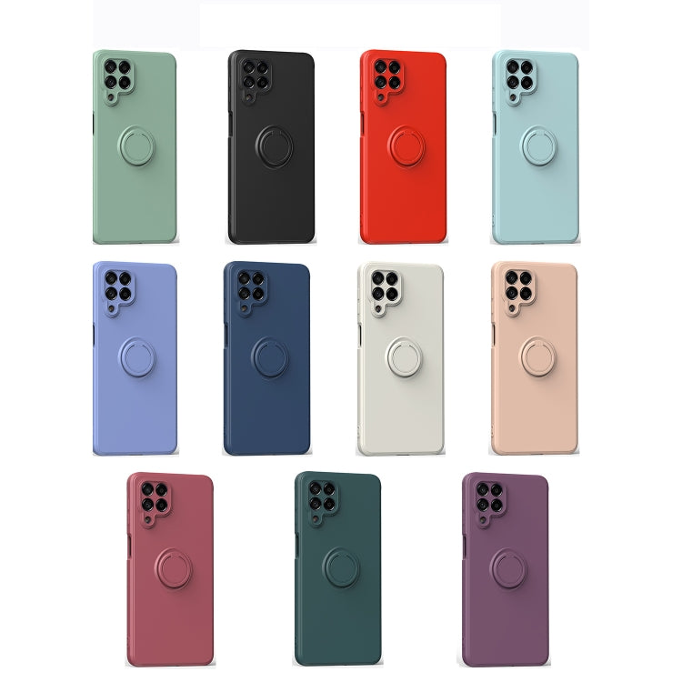 Ring Kickstand Silicone Phone Case, For Honor X8, For Samsung Galaxy M53 5G, For Samsung Galaxy Note20 Ultra, For Xiaomi Poco F4 GT