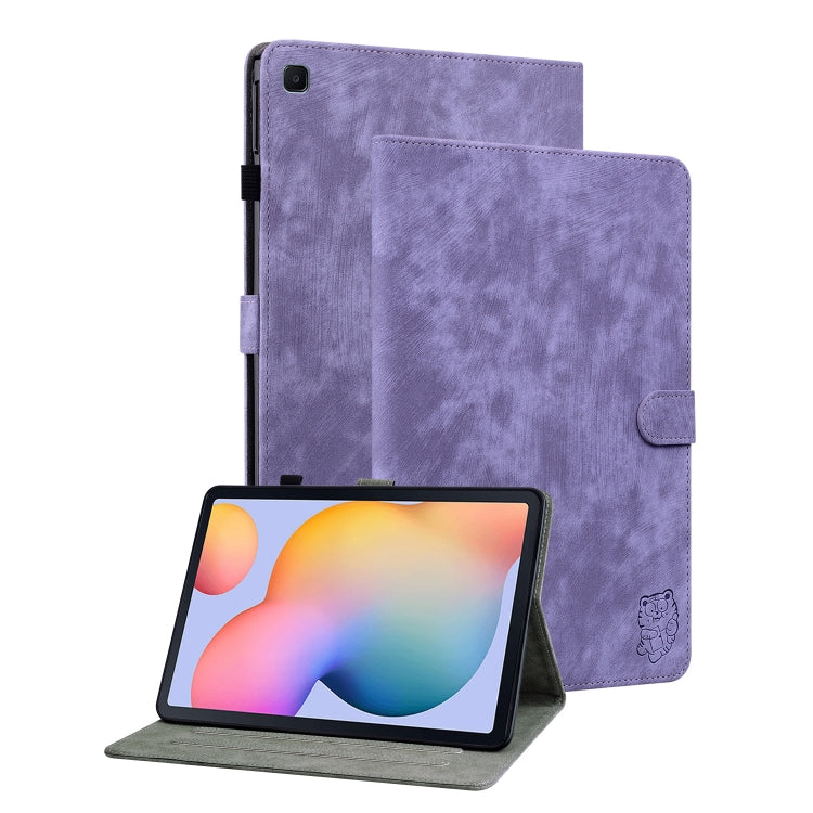 Tiger Pattern Flip Leather Tablet Case, For Samsung Galaxy Tab S7+/Tab S8+, For Samsung Galaxy Tab S6 Lite, For Samsung Galaxy Tab S5e/T720/T725, For Samsung Galaxy Tab A 10.1 2019, For Samsung Galaxy Tab A 8.0 2019�������������������������������������...