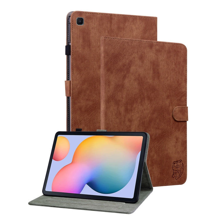 Tiger Pattern Flip Leather Tablet Case, For Samsung Galaxy Tab S7+/Tab S8+, For Samsung Galaxy Tab S6 Lite, For Samsung Galaxy Tab S5e/T720/T725, For Samsung Galaxy Tab A 10.1 2019, For Samsung Galaxy Tab A 8.0 2019�������������������������������������...
