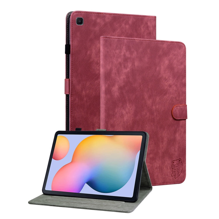 Tiger Pattern Flip Leather Tablet Case, For Samsung Galaxy Tab S7+/Tab S8+, For Samsung Galaxy Tab S6 Lite, For Samsung Galaxy Tab S5e/T720/T725, For Samsung Galaxy Tab A 10.1 2019, For Samsung Galaxy Tab A 8.0 2019�������������������������������������...