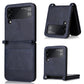 Vintage Texture Folding Leather Phone Case, For Samsung Galaxy Z Filp4 5G