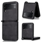 Vintage Texture Folding Leather Phone Case, For Samsung Galaxy Z Filp4 5G