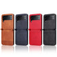 Vintage Texture Folding Leather Phone Case, For Samsung Galaxy Z Filp4 5G