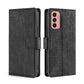 Skin Feel Crocodile Magnetic Clasp Leather Phone Case