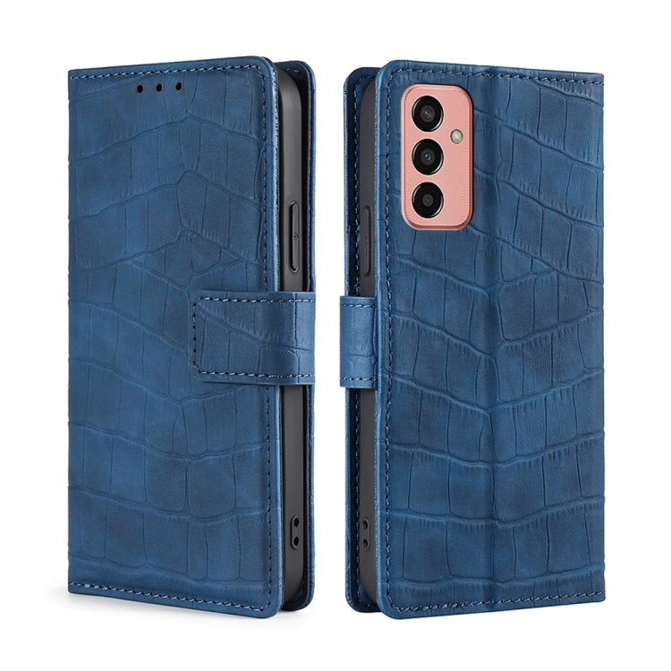 Skin Feel Crocodile Magnetic Clasp Leather Phone Case