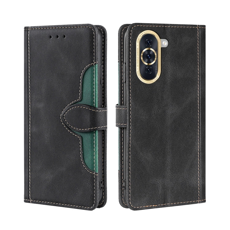 Skin Feel Magnetic Buckle Leather Phone Case, For Huawei nova 10, For Huawei nova 10 Pro, For Nokia C100, For Nokia C200, For Samsung Galaxy A73 5G, For Xiaomi 12S Ultra, For Xiaomi Poco C40