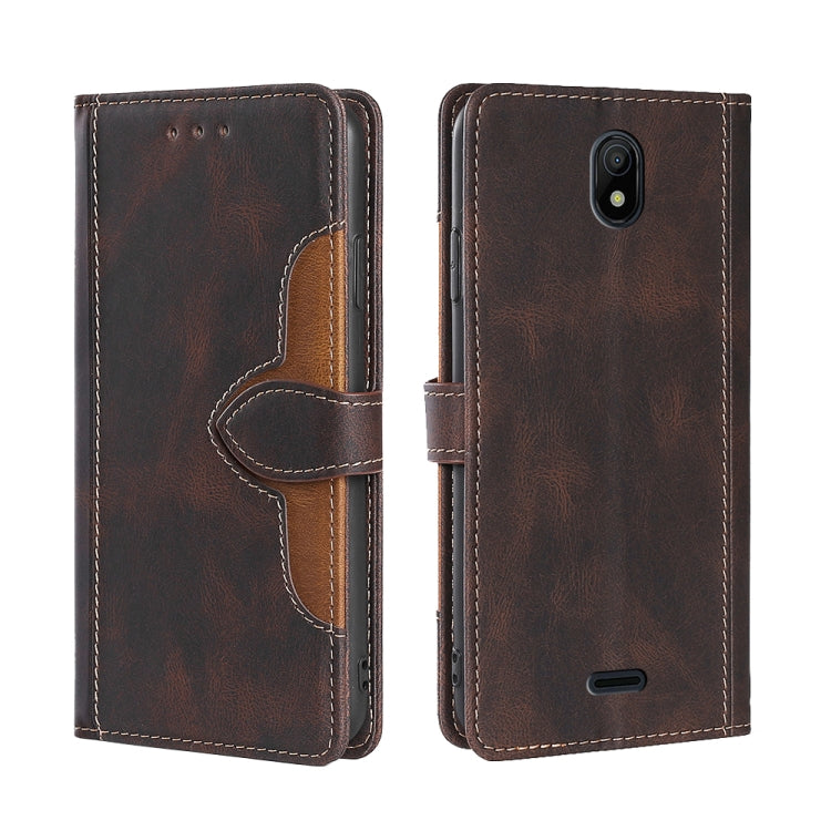 Skin Feel Magnetic Buckle Leather Phone Case, For Huawei nova 10, For Huawei nova 10 Pro, For Nokia C100, For Nokia C200, For Samsung Galaxy A73 5G, For Xiaomi 12S Ultra, For Xiaomi Poco C40