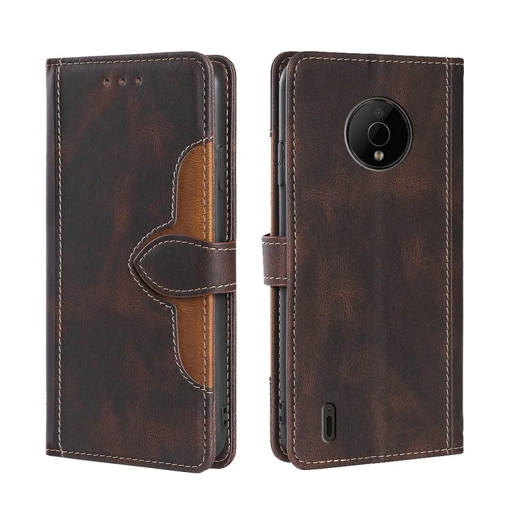 Skin Feel Magnetic Buckle Leather Phone Case, For Huawei nova 10, For Huawei nova 10 Pro, For Nokia C100, For Nokia C200, For Samsung Galaxy A73 5G, For Xiaomi 12S Ultra, For Xiaomi Poco C40