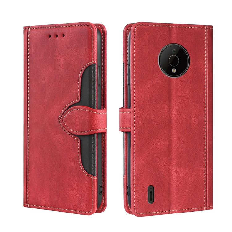 Skin Feel Magnetic Buckle Leather Phone Case, For Huawei nova 10, For Huawei nova 10 Pro, For Nokia C100, For Nokia C200, For Samsung Galaxy A73 5G, For Xiaomi 12S Ultra, For Xiaomi Poco C40