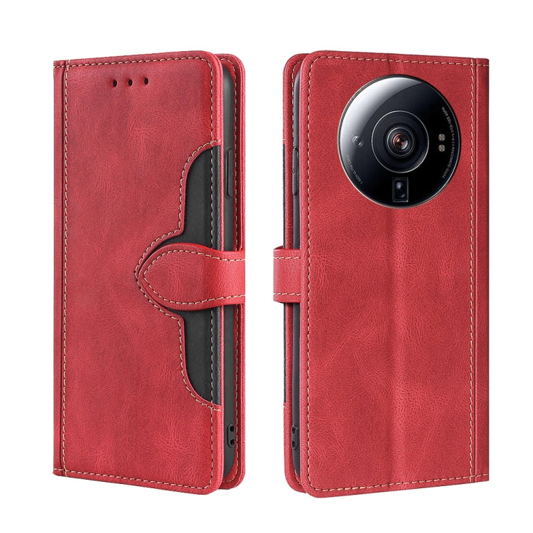 Skin Feel Magnetic Buckle Leather Phone Case, For Huawei nova 10, For Huawei nova 10 Pro, For Nokia C100, For Nokia C200, For Samsung Galaxy A73 5G, For Xiaomi 12S Ultra, For Xiaomi Poco C40