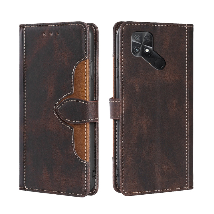 Skin Feel Magnetic Buckle Leather Phone Case, For Huawei nova 10, For Huawei nova 10 Pro, For Nokia C100, For Nokia C200, For Samsung Galaxy A73 5G, For Xiaomi 12S Ultra, For Xiaomi Poco C40