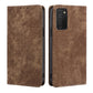 RFID Anti-theft Brush Magnetic Leather Phone Case