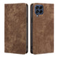 RFID Anti-theft Brush Magnetic Leather Phone Case