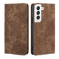 RFID Anti-theft Brush Magnetic Leather Phone Case
