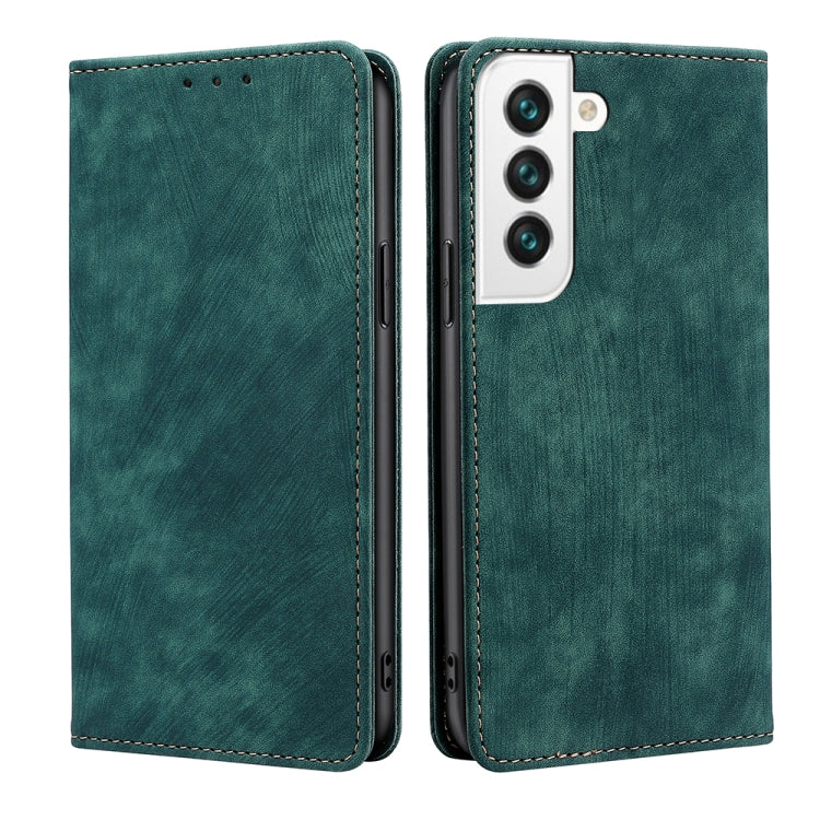 RFID Anti-theft Brush Magnetic Leather Phone Case