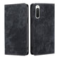 RFID Anti-theft Brush Magnetic Leather Phone Case