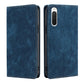 RFID Anti-theft Brush Magnetic Leather Phone Case