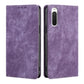 RFID Anti-theft Brush Magnetic Leather Phone Case