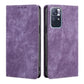 RFID Anti-theft Brush Magnetic Leather Phone Case