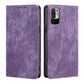 RFID Anti-theft Brush Magnetic Leather Phone Case