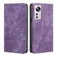 RFID Anti-theft Brush Magnetic Leather Phone Case