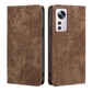 RFID Anti-theft Brush Magnetic Leather Phone Case