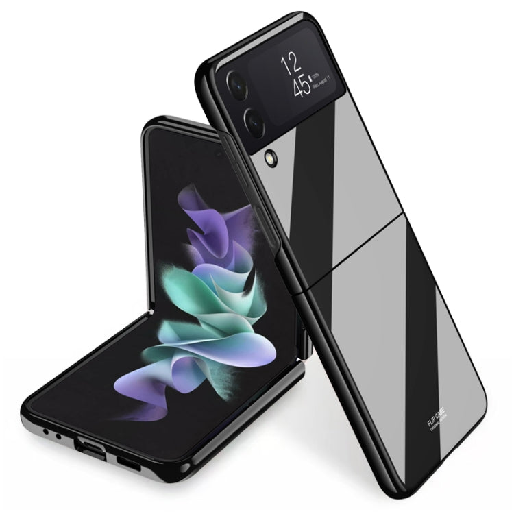 Bright Piano Paint Protective Phone Case, For Samsung Galaxy Z Flip4