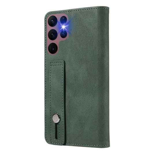 Wristband Magnetic Leather Phone Case, For Samsung Galaxy S22 Ultra 5G, For Sony Xperia 10 IV