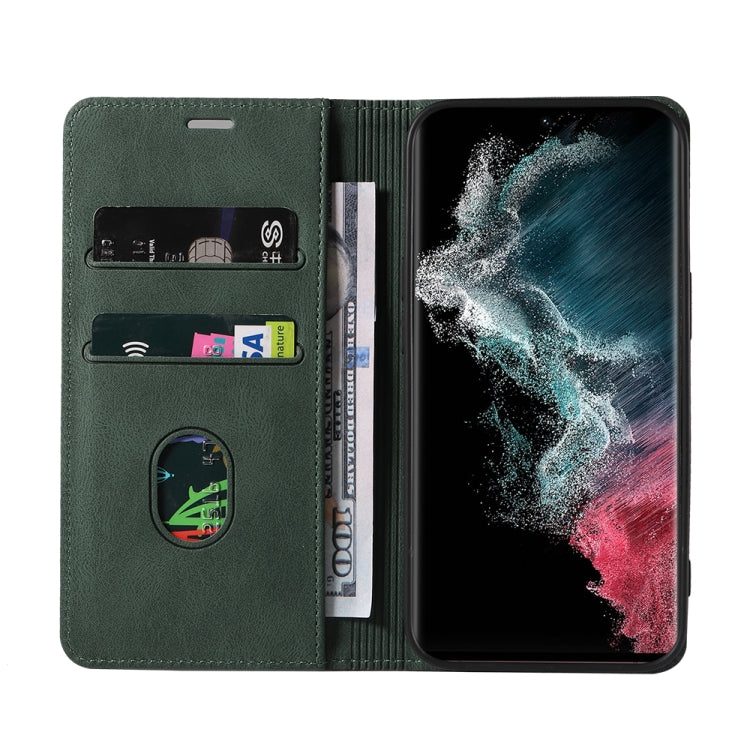 Wristband Magnetic Leather Phone Case, For Samsung Galaxy S22 Ultra 5G, For Sony Xperia 10 IV