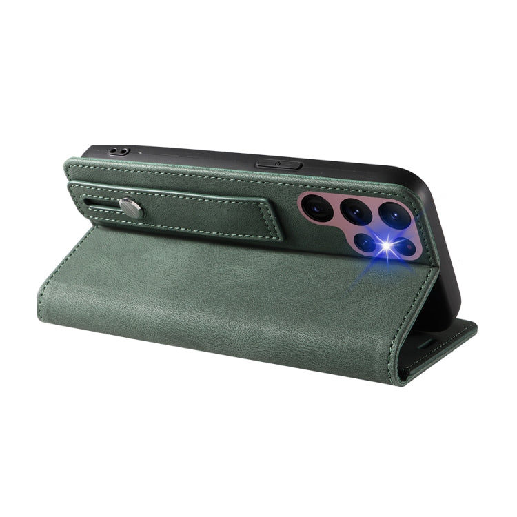 Wristband Magnetic Leather Phone Case, For Samsung Galaxy S22 Ultra 5G, For Sony Xperia 10 IV