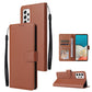 3 Card Slots Multifunctional Leather Phone Case, For Samsung Galaxy A33 5G, For Samsung Galaxy A53 5G, For Samsung Galaxy A73 5G, For Xiaomi 12 Lite, For Xiaomi 12S Ultra