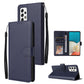 3 Card Slots Multifunctional Leather Phone Case, For Samsung Galaxy A33 5G, For Samsung Galaxy A53 5G, For Samsung Galaxy A73 5G, For Xiaomi 12 Lite, For Xiaomi 12S Ultra