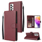 3 Card Slots Multifunctional Leather Phone Case, For Samsung Galaxy A33 5G, For Samsung Galaxy A53 5G, For Samsung Galaxy A73 5G, For Xiaomi 12 Lite, For Xiaomi 12S Ultra