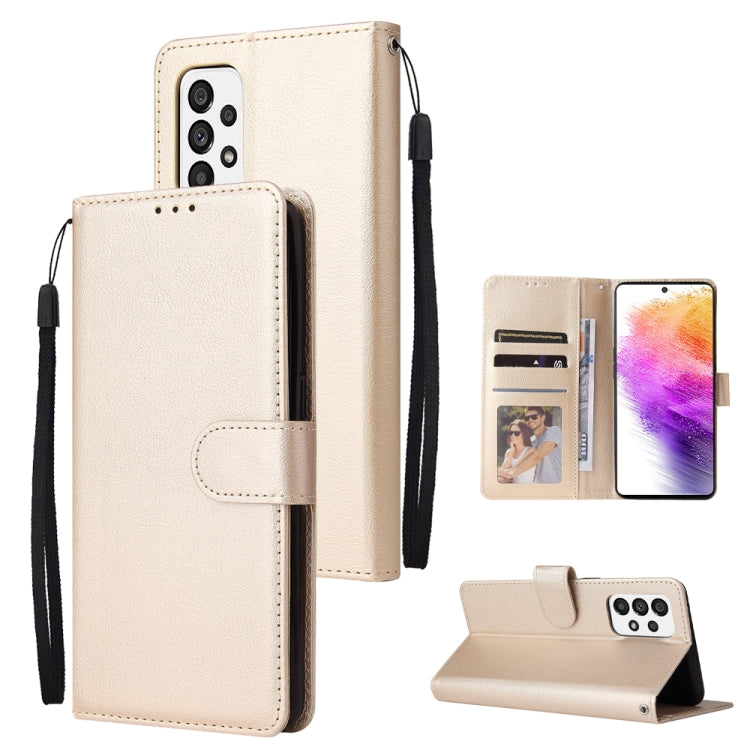 3 Card Slots Multifunctional Leather Phone Case, For Samsung Galaxy A33 5G, For Samsung Galaxy A53 5G, For Samsung Galaxy A73 5G, For Xiaomi 12 Lite, For Xiaomi 12S Ultra