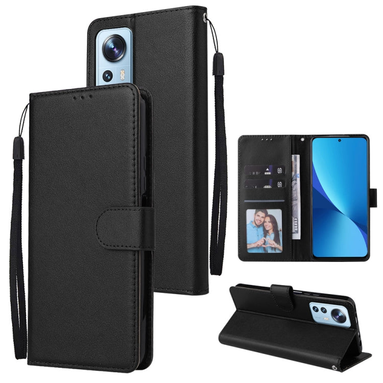 3 Card Slots Multifunctional Leather Phone Case, For Samsung Galaxy A33 5G, For Samsung Galaxy A53 5G, For Samsung Galaxy A73 5G, For Xiaomi 12 Lite, For Xiaomi 12S Ultra