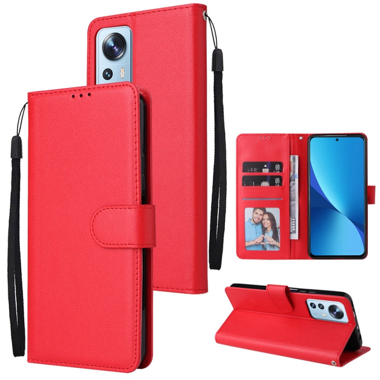 3 Card Slots Multifunctional Leather Phone Case, For Samsung Galaxy A33 5G, For Samsung Galaxy A53 5G, For Samsung Galaxy A73 5G, For Xiaomi 12 Lite, For Xiaomi 12S Ultra