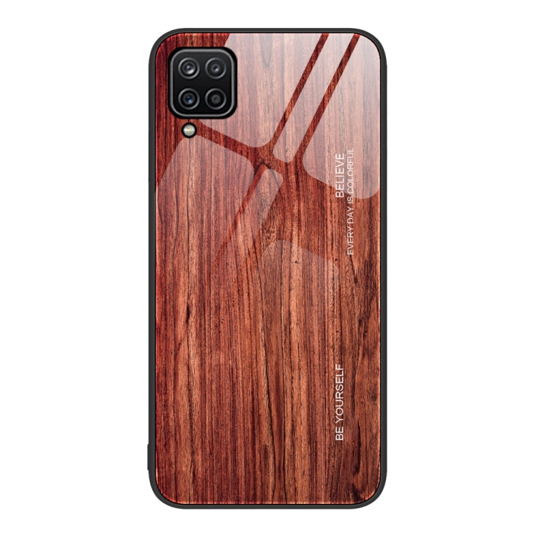 Wood Grain Glass Protective Phone Case, For Samsung Galaxy A12 5G, For Samsung Galaxy A20e, For Samsung Galaxy A52, For Samsung Galaxy A53, For Samsung Galaxy M32, For Samsung Galaxy M52 5G, For Samsung Galaxy S9+, For Samsung Galaxy S10+��������������...