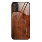 Wood Grain Glass Protective Phone Case, For Samsung Galaxy A12 5G, For Samsung Galaxy A20e, For Samsung Galaxy A52, For Samsung Galaxy A53, For Samsung Galaxy M32, For Samsung Galaxy M52 5G, For Samsung Galaxy S9+, For Samsung Galaxy S10+��������������...