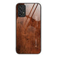 Wood Grain Glass Protective Phone Case, For Samsung Galaxy A12 5G, For Samsung Galaxy A20e, For Samsung Galaxy A52, For Samsung Galaxy A53, For Samsung Galaxy M32, For Samsung Galaxy M52 5G, For Samsung Galaxy S9+, For Samsung Galaxy S10+��������������...