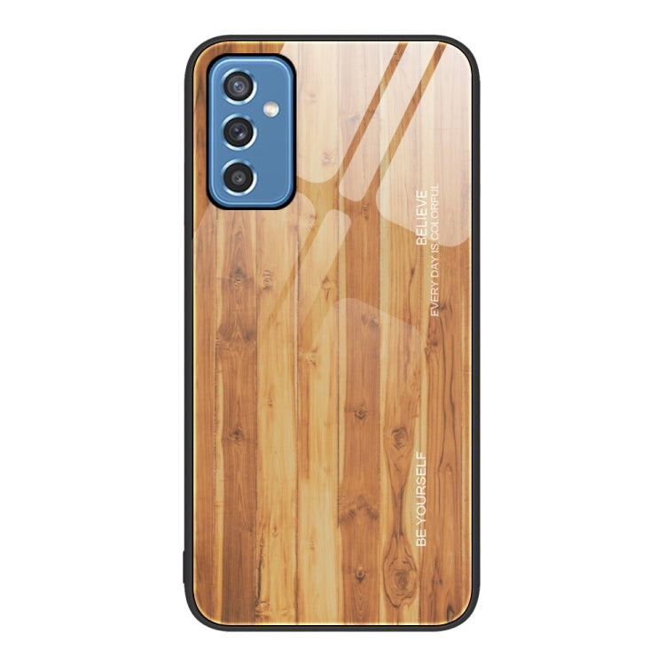 Wood Grain Glass Protective Phone Case, For Samsung Galaxy A12 5G, For Samsung Galaxy A20e, For Samsung Galaxy A52, For Samsung Galaxy A53, For Samsung Galaxy M32, For Samsung Galaxy M52 5G, For Samsung Galaxy S9+, For Samsung Galaxy S10+��������������...