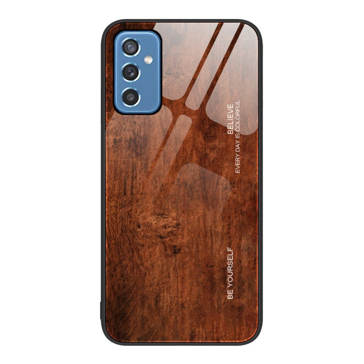 Wood Grain Glass Protective Phone Case, For Samsung Galaxy A12 5G, For Samsung Galaxy A20e, For Samsung Galaxy A52, For Samsung Galaxy A53, For Samsung Galaxy M32, For Samsung Galaxy M52 5G, For Samsung Galaxy S9+, For Samsung Galaxy S10+��������������...