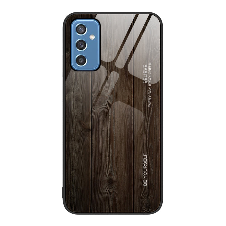 Wood Grain Glass Protective Phone Case, For Samsung Galaxy A12 5G, For Samsung Galaxy A20e, For Samsung Galaxy A52, For Samsung Galaxy A53, For Samsung Galaxy M32, For Samsung Galaxy M52 5G, For Samsung Galaxy S9+, For Samsung Galaxy S10+��������������...