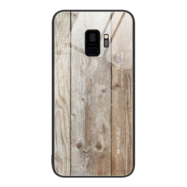 Wood Grain Glass Protective Phone Case, For Samsung Galaxy A12 5G, For Samsung Galaxy A20e, For Samsung Galaxy A52, For Samsung Galaxy A53, For Samsung Galaxy M32, For Samsung Galaxy M52 5G, For Samsung Galaxy S9+, For Samsung Galaxy S10+��������������...