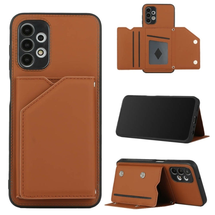 Skin Feel PU + TPU + PC Back Cover Shockproof Case, For Xiaomi Redmi Note 11 5G/Poco M4 Pro 5G, For Samsung Galaxy A13 4G