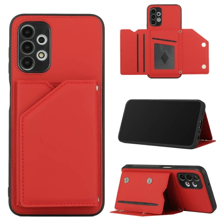 Skin Feel PU + TPU + PC Back Cover Shockproof Case, For Xiaomi Redmi Note 11 5G/Poco M4 Pro 5G, For Samsung Galaxy A13 4G