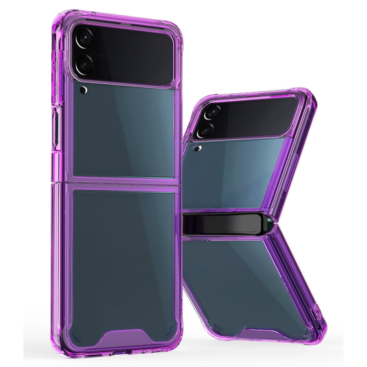 Acrylic + TPU Transparent Protective Phone Case, For Samsung Galaxy Z Fold4, For Samsung Galaxy Z Flip3 5G, For Samsung Galaxy Z Flip4, For Samsung Galaxy Z Fold3 5G